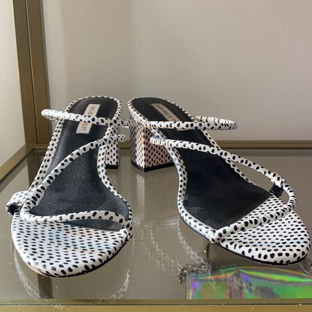 Chelsea and Violet Mules